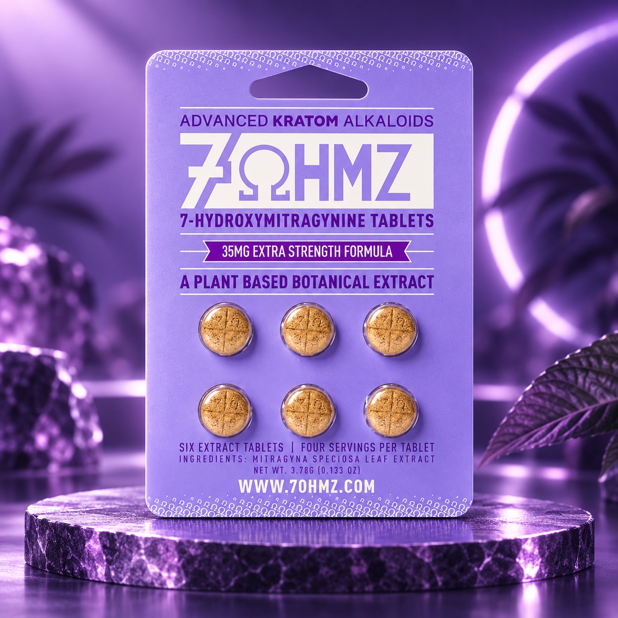7ohmz 35mg Tabs 6pk