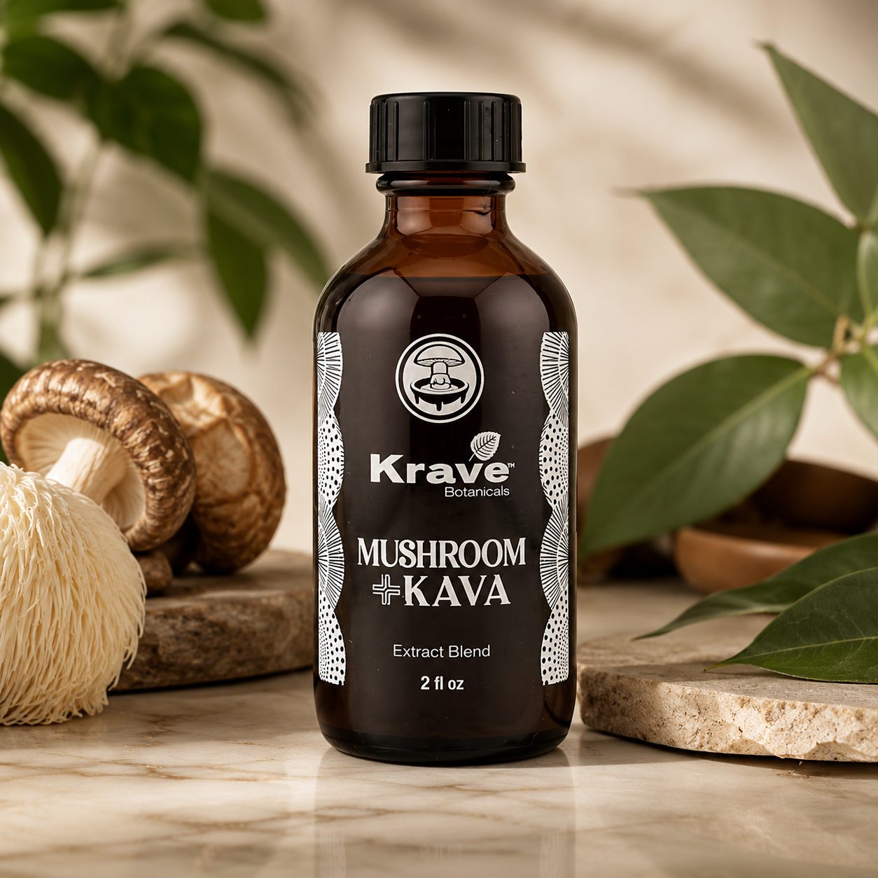 Krave Kava + Mushroom Shot